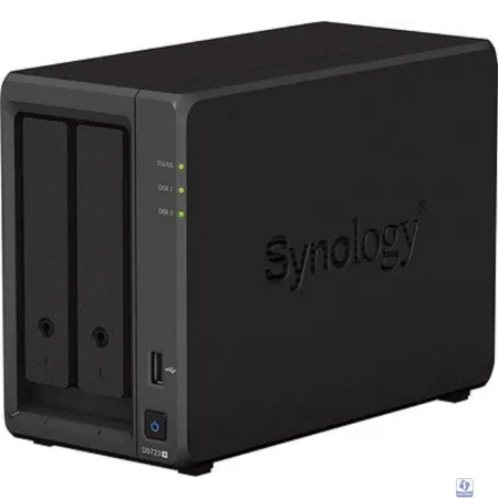 Synology DS723+ СХД настольное исполнение 2BAY NO HDD вилка UK/HK 3-pin