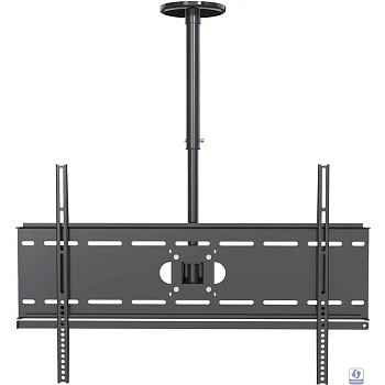 Кронштейн для телевизора Cactus CS-CP04-R черный 37"-70" макс.81.6кг потолочный поворот и наклон