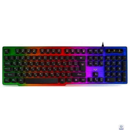 Игровая клавиатура Sven KB-G8500 (104 кл, 12 Fn  функций, прозрач. корп.,подсв, мет. основание )