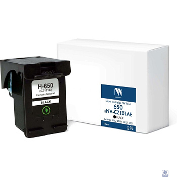 Струйный картридж NVP 650 (NV-CZ101AE) Black для HP DJ 1015/2515/3515/4515 (18 мл) совместимый