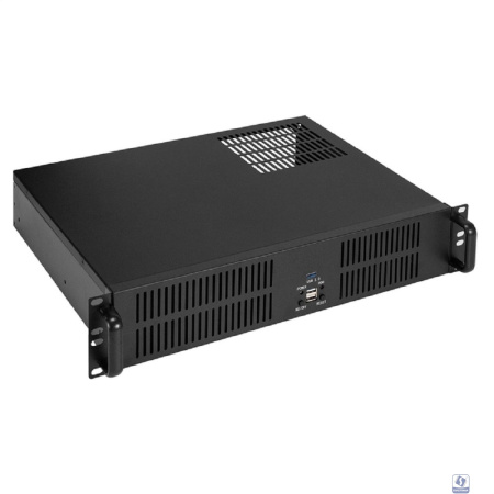 Exegate EX298266RUS Серверный корпус ExeGate Pro 2U350-33 <RM 19", высота 2U, глубина 350, БП 500RADS, 2*USB+1* USB3.0>