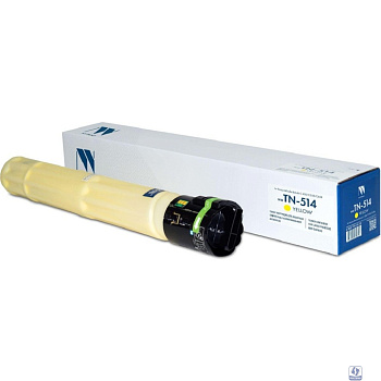 Тонер-картридж NVP совместимый NV-TN-514 Yellow для Konica Minolta Bizhub-C 458/С558/С658 (26000k) (A9E8250)