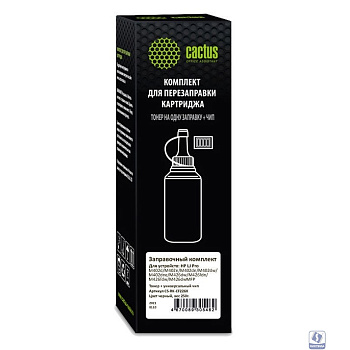 Тонер Cactus CS-RK-CF226X черный флакон 250гр. (в компл.:чип) для принтера HP LJ Pro M402/M426