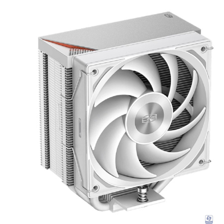 Кулер для процессора/ PCCooler RZ500 WH (250W, 4-pin PWM, 155mm, Al/Cu, 5x6mm, 1x120mm, 86.73CFM, 32dBA, 2200RPM, S: 1851/1700/1200/115X, AM5/AM4, white)