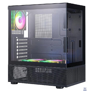 1STPLAYER MIKU Mi7-A ARGB Black / ATX / 3x120mm ARGB fans / Mi7-A-BK-2FC7R-1FC7