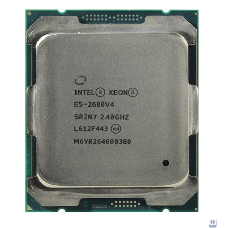 CPU Intel Xeon E5-2680V4 CM8066002031501 ref 2.4GHz - 3.3GHz Broadwell 14-Core (LGA2011-3, 35MB, TDP 120W, 9.6 GT/s QPI, 14nm)