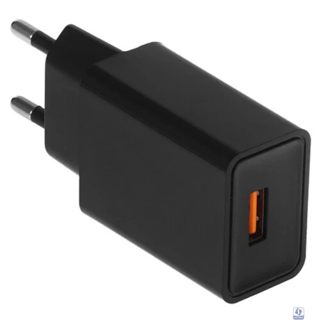Cablexpert Адаптер питания, Qualcomm QC 3.0, 100/220V - 1 USB порт 5/9/12V, черный (MP3A-PC-17)