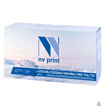 NVPrint CF210X/CE320A/CB540A/Canon 716/731 Картридж для HP LaserJet Color Pro M251n/nw/M276n/nw/CP1525n/nw/CM1415fn/fnw/CP1215/CM1312/nfi/ Canon i-SENSYS LBP5050n/MF8030Cn/ LBP-7100 (2200K) Black