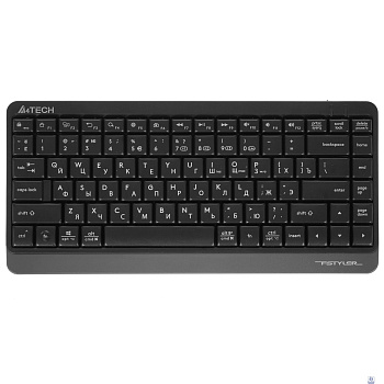 Клавиатура A4Tech Fstyler FBK11 черный/серый USB беспроводная BT/Radio slim [1595334]