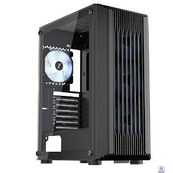 1STPLAYER BULLET HUNTER H6 ARGB Black / ATX / 4x120mm ARGB fans / H6-BK-4F7