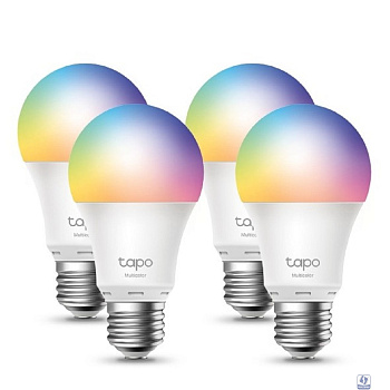 TP-Link Tapo L530E(4-pack) Умная многоцветная Wi-Fi лампа, 4 шт.