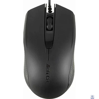 A-4Tech Мышь OP-760 черный оптическая (1200dpi) USB (3but) [1023977]