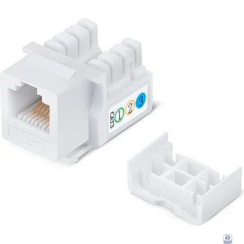 Cabeus KJ-RJ12-90 Degree Вставка Keystone Jack, RJ-12(6P6C), угол 90 градусов, 110 IDC