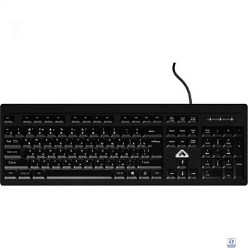 Клавиатура БЕШТАУ КЛ104РУ (PN:SG)(104 клавиши, USB, 1,8 м, цвет русской/латинской раскладки Белый/Белый, лазерная гравировка, черная, РФ)