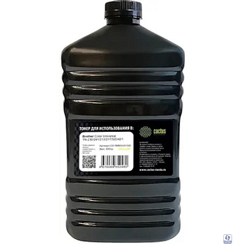 Тонер Cactus CS-TBRCHUY-500 желтый флакон 500гр. для принтера Brother Color Universal TN-230/241/213/217/320/421