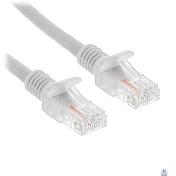 Cablexpert Патч-корд LSZH медный UTP кат.5e, 0.5м, литой, многожильный (серый) [PP30-0.5M]