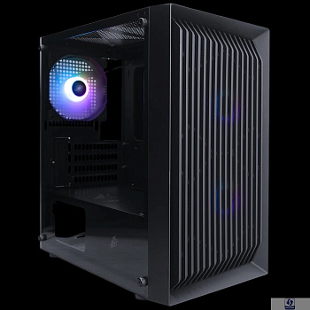 1STPLAYER BLACK.SIR BS-2 ARGB Black / mATX / 3x120mm ARGB fans / BS-2-BK-3F7