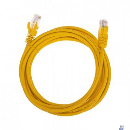 Rexant (02-0105-3) Патч-корд U/UTP, CAT 5e, RJ45-RJ45, 26AWG, LSZH, желтый, 3м