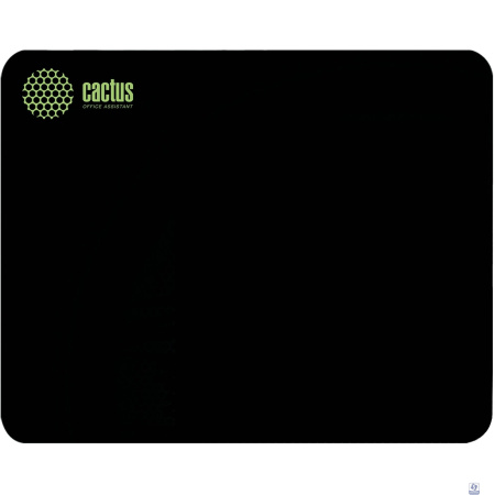 Коврик для мыши Cactus Black 300x250x2мм (CS-MPC-P01M)