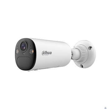 DAHUA DH-BF4CP (DH-IPC-BF4CP-0210B-Pearl) Уличная цилиндрическая IP-видеокамера с Wi-Fi 4Мп; 1/3” CMOS;2.1мм;видеоаналитика;ИК 15м,LED 20м;микрофон+динамик;PIR-датчик;IP66;Литиевая батарея 20.44 Вт·ч