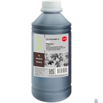 Чернила Cactus CS-I-PFI320BK-1L PFI-320/120 черный1000мл для Canon imagePROGRAF TM-200/TM-205/TM-300/TM-30