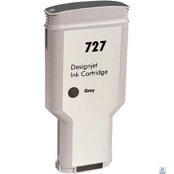 Струйный картридж NV Print 727 (NV-F9J80A) Gray для HP DesignJet T920/T930/T1500/T1530/T2500/T2530 (300 мл) совместимый