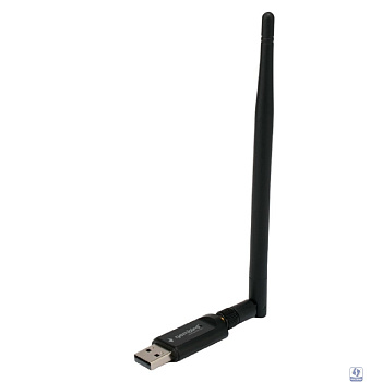 Gembird Сетевой адаптер WiFi+Bluetooth 600 Мбит,двухдиап.с антенной, USB,802.11b/a/g/n/ac, RTL8821CU (WNP-UA-019)