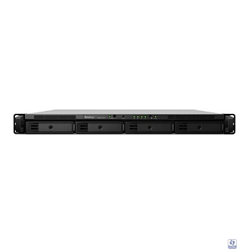 Synology RS1619xs+ Сетевое хранилище Rack 1U,QC 2.2GHz CPU/8GB(upto64GB)/RAID 0,1,10,5,6,F1/upto4 HS HDD(3.5"/2.5"SATA)or2xM.2 2280 NVMe/SATA SSD(upto16withRX1217/ RX1217RP)/2xUSB/4GbE(+1Expslot)
