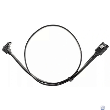 Telecom <TUS705-0.5M>  Кабель SATA M --SATA M 3.0V 7 pin  угловой разъем 0.5m [7958820049996]