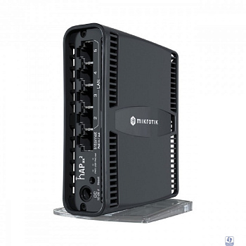 MikroTik C52iG-5HaxD2HaxD-TC Беспроводной маршрутизатор, hAP ax2   WIFI6, 2.4+5Ghz, 5RJ45 1Gbit, 1 POE