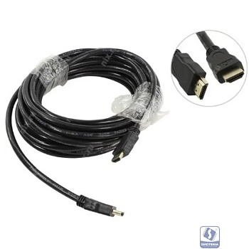 TV-COM Кабель (CG150S-7.5M) HDMI19M to HDMI19M, V1.4+3D, 7.5m [6939510810967]