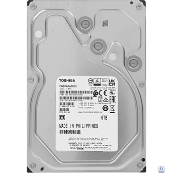 6TB Toshiba SATA-III 6TB MG10ADA600E Server Enterprise Capacity 512E (7200rpm) 512Mb 3.5"