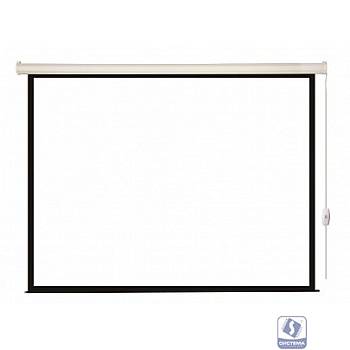 Lumien Eco Control [LEC-100101] Экран с электроприводом 180x180 см (раб. область 174х174 см) MW черная кайма 1:1 