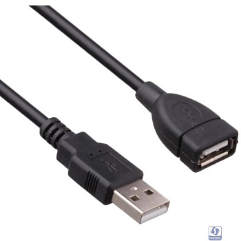 Exegate EX294743RUS Удлинитель USB 2.0 ExeGate EX-CC-USB2-AMAF-1.5 (Am/Af, 1,5м)