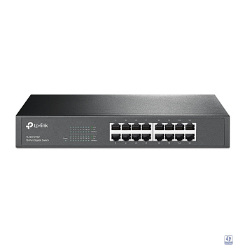 TP-Link TL-SG1016D Коммутатор с 16 гигабитными портами для размещения на столе или в стойке