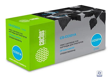 CACTUS  CS-CC531A  Картридж   для Laser Jet CP2025/CM2320mfp, голубой (восстан)