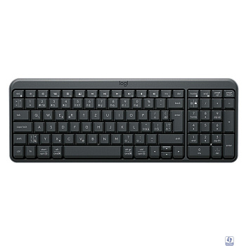 920-013452 Logitech Клавиатура K250 Graphite Wireless оригинальная заводская гравировка RU/LAT