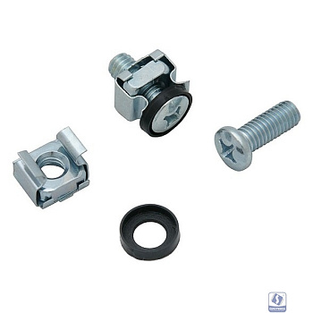 Cabeus SH-J014 Набор закладных винтов-шайб-гаек (M6x12 мм) для крепления 19" оборудования