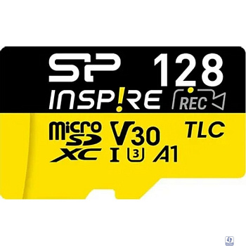 Micro SecureDigital 128GB Silicon Power U3,V30,A2,Inspire,DDR200 SP128GBSTXLA2V1N