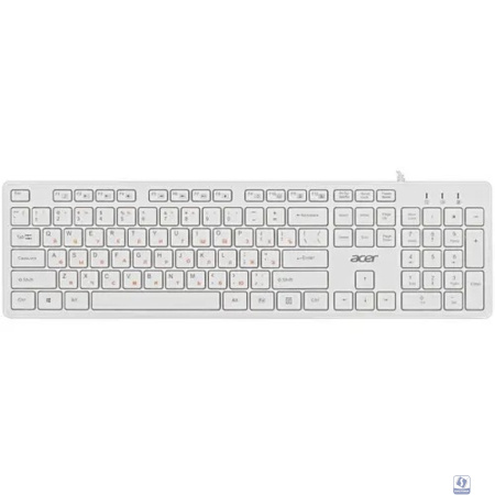 Acer OKW123 [ZL.KBDEE.00D] белый USB