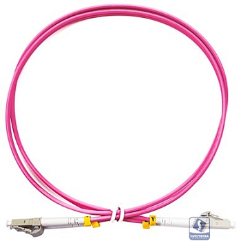Cabeus FOP-50-OM4-LC-LC-1,5m ШНУР ОПТИЧЕСКИЙ DUPLEX LC-LC 50/125 MM OM4 1,5М LSZH