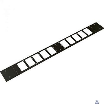 ЦМО Вертикальный кабельный органайзер в шкаф, ширина 150 мм 42U, цвет черный (ВКО-М-42.150-9005)