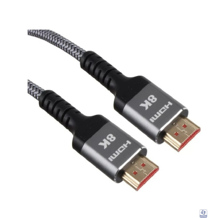 iOpen ACG859A-5.0 Кабель интерфейсный HDMI-HDMI 19M/M,ver. 2.1 8KX60Hz (Econom) оплетка 5m