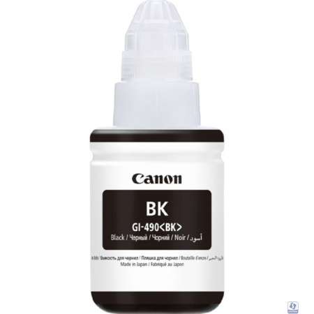 Canon 0663C001 Чернила Canon GI-490 BK (black), 135 мл 