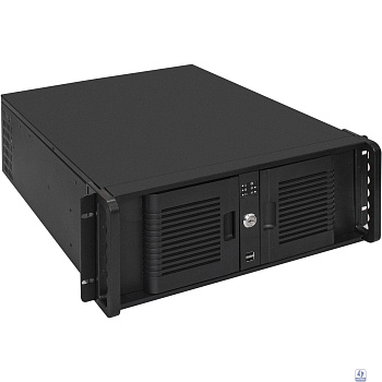 Exegate EX293571RUS Серверный корпус ExeGate Pro 4U480-15/4U4132 <RM 19", высота 4U, глубина 480, БП 1200ADS, USB>