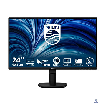 LCD PHILIPS 23.8" 24B2N2200 черный 