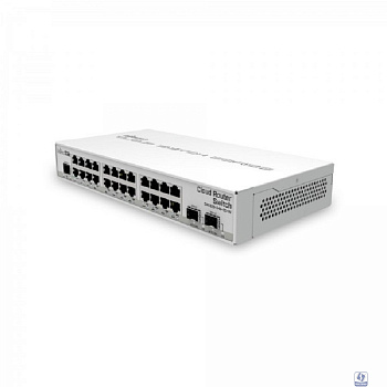 MikroTik CRS326-24G-2S+IN Коммутатор управляемый, 24Gigabit Ethernet, 2 SFP+ настольное исполнение