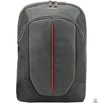 Рюкзак SUMDEX PON-263GY(полиэстр  серый до 15,6")