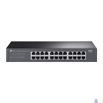 TP-Link LS1024G Коммутатор с 24 гигабитными портами для размещения на столе или в стойке