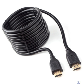 Кабель HDMI Cablexpert 19M/19M, v2.1, 8К, медь, позол.контакты, экран, 3м, черный, пакет (CC-HDMI8K-3M)